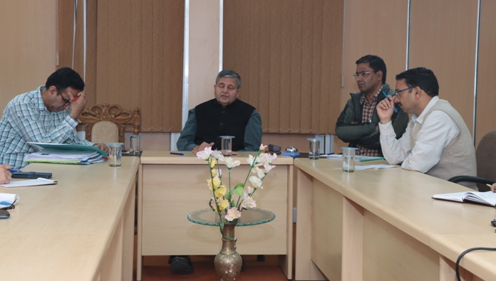 Honrable Vice- Chancellor take meeting with Faculty Members